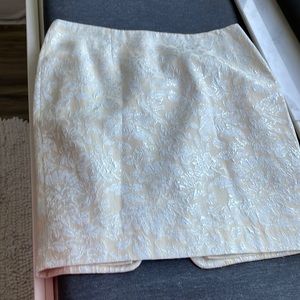 SOLD—Worn once- forever 21 shimmery skirts a 10